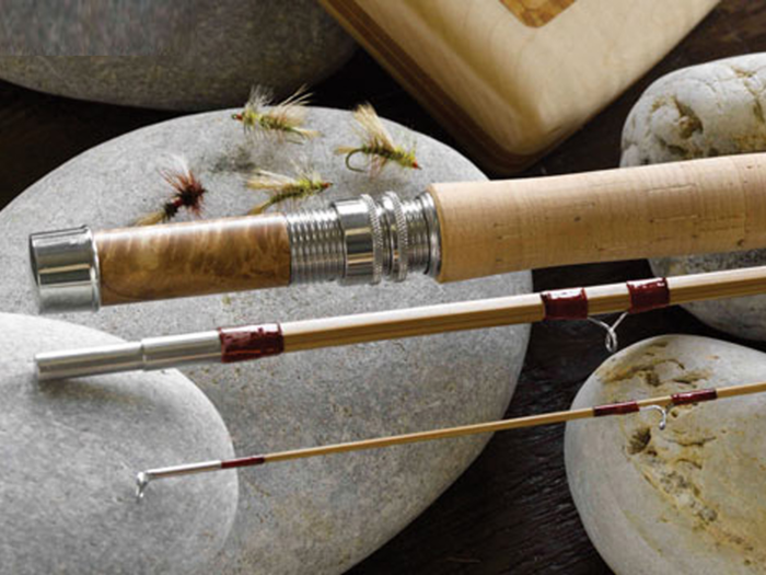 A classy bamboo fly rod