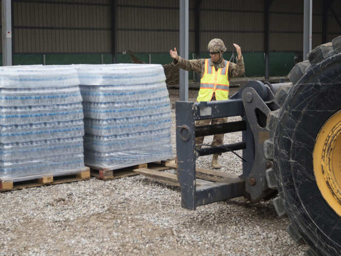 "The SLC partners with and synchronizes efforts of multiple elements from 1st Theater Sustainment Command, Special Operations Joint Task Force-Operation Inherent Resolve, and Combined Joint Task Force-Operation Inherent Resolve," Palsma said.