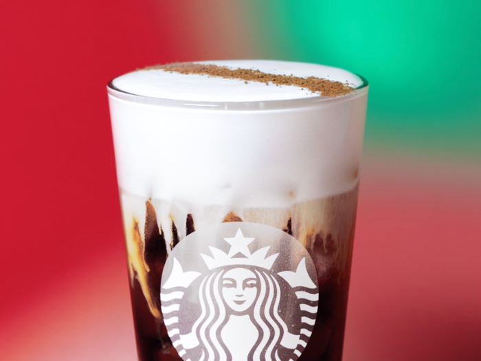 Following the success of the Pumpkin Cream Cold Brew, Starbucks also released an iced winter-inspired drink, the Irish Cream Cold Brew.