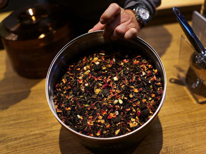 In 2012, Starbucks acquired Teavana and began selling tea in its locations.