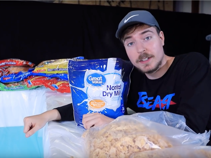 MrBeast has been credited with helping to launch a new style of expensive stunt videos on YouTube in which creators pull off elaborate challenges and large-scale sponsored giveaways.