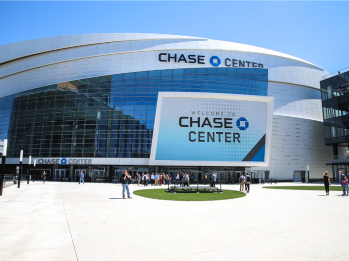 The sports team poured $1.4 billion into the Chase Center project without any financial support from the city of San Francisco. Construction broke ground in 2017.