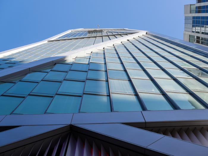 This is the tower at 181 Fremont, whose sole commercial tenant is Facebook.