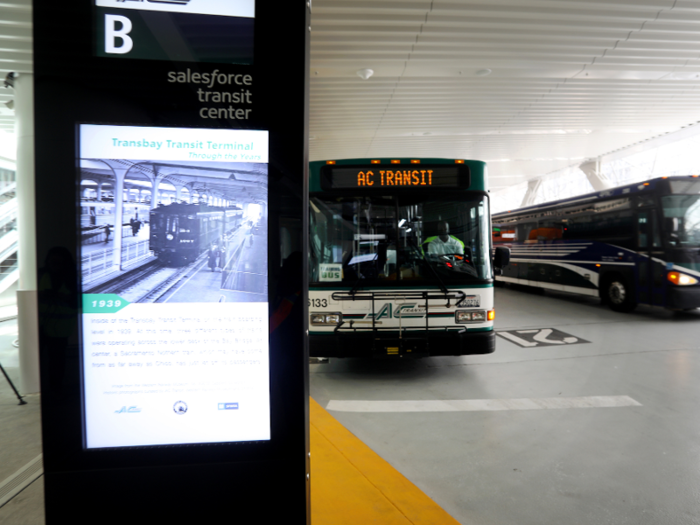 The Salesforce Transit Center was designed to serve as a more centralized location for local transportation, where commuters from the East Bay, the valley, and beyond could easily zip into the city