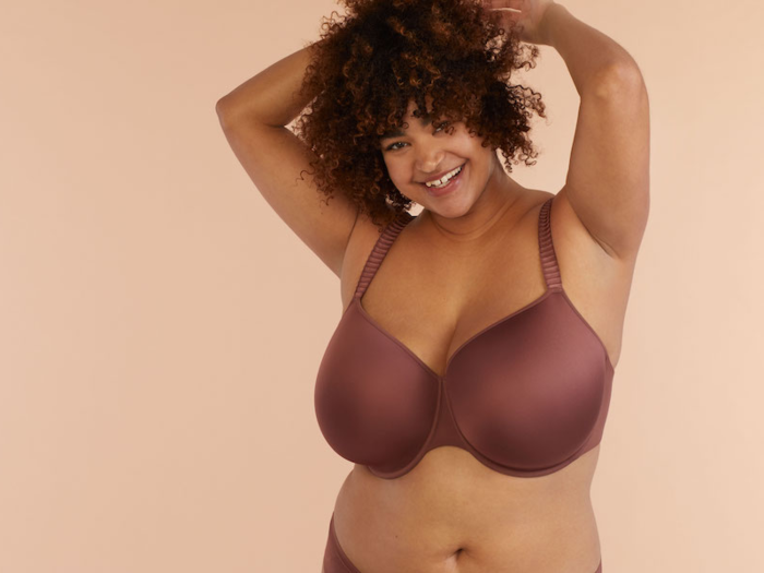 A super comfortable bra from a company that donates lightly used bras to women