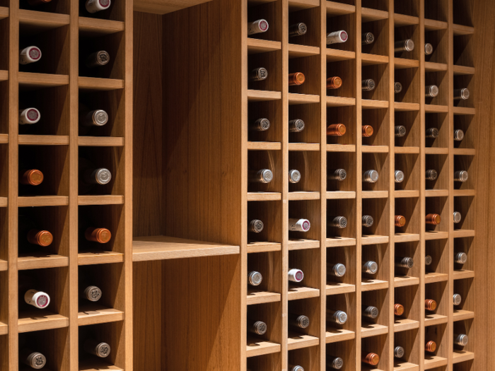 The Miami Beach home comes with a wine cave, a gym ...
