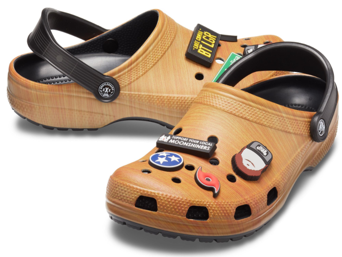 Crocs and Combs released their first pair in June. The shoes, which were only available at the CMA Fest in downtown Nashville, sold out in minutes.