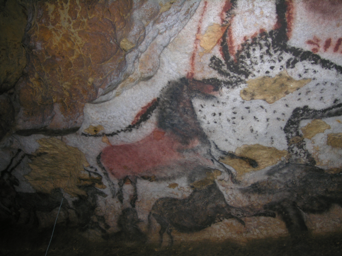 The oldest cave art ever found before now is in Lascaux Cave, an archaeological site in southern France. That was previously considered to be the oldest example of storytelling.