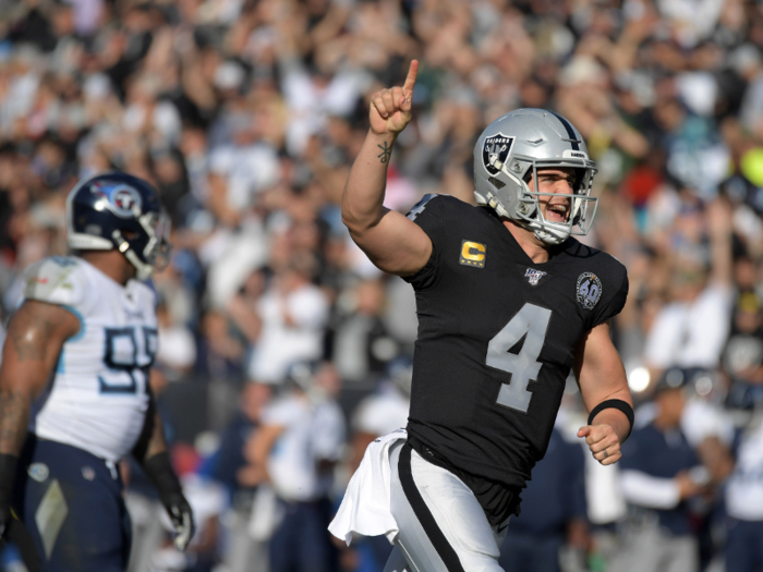 Oakland Raiders* (-6.5) over Jacksonville Jaguars