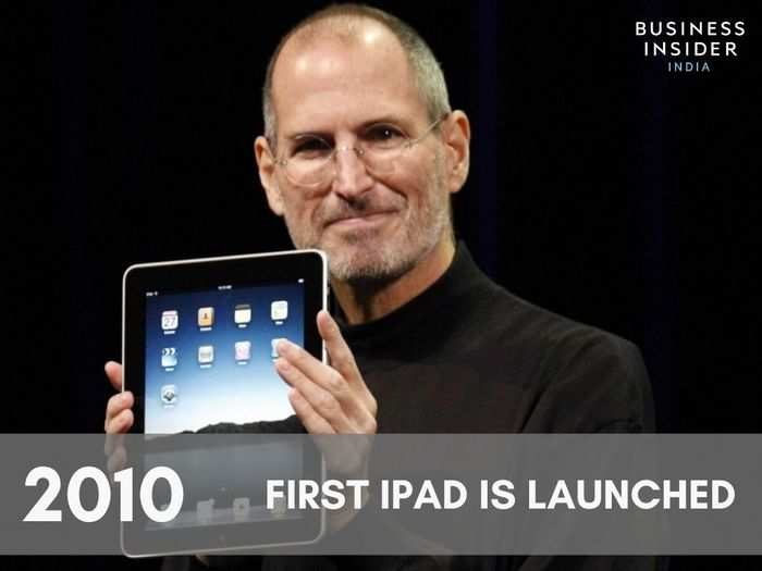 2010 – The iPad is launched