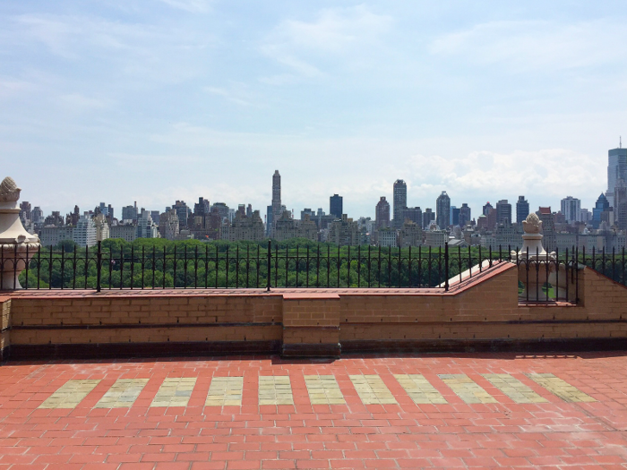 Along with stunning views of Central Park, the apartment also features a 1,700-square-foot terrace.