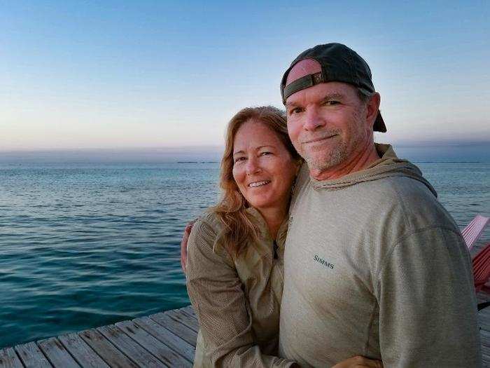 "We had to make a tough decision," says Joe Stermitz, who now travels with Karen, his wife, around the world.