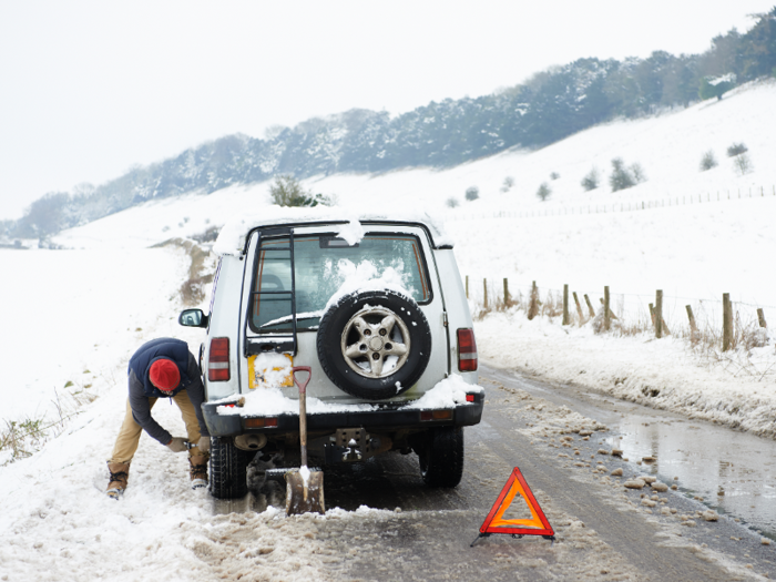 Driving with tires that lack proper tread depth for winter conditions puts you at risk of losing control of your vehicle.