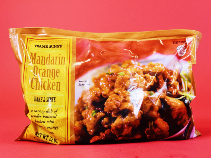 2. MANDARIN ORANGE CHICKEN: Last year, customers voted Trader Joe