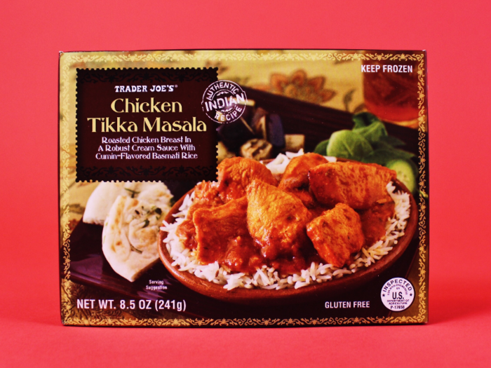 5. CHICKEN TIKKA MASALA: Trader Joe