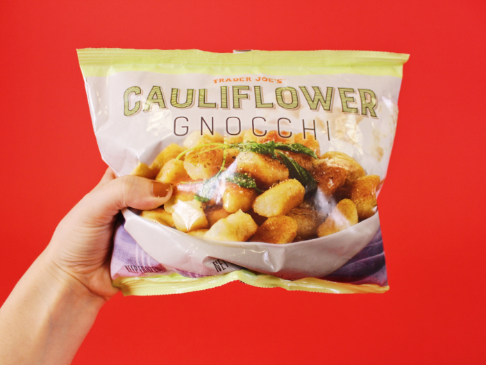 6. CAULIFLOWER GNOCCHI: One Trader Joe