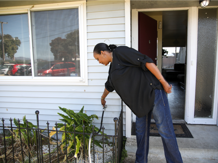 She moved into 1126 Reeves Court with her then-young daughters until scientists clad in hazmat suits came knocking.