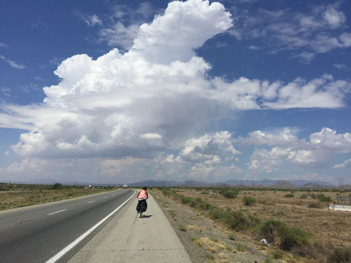 Biking instead of driving