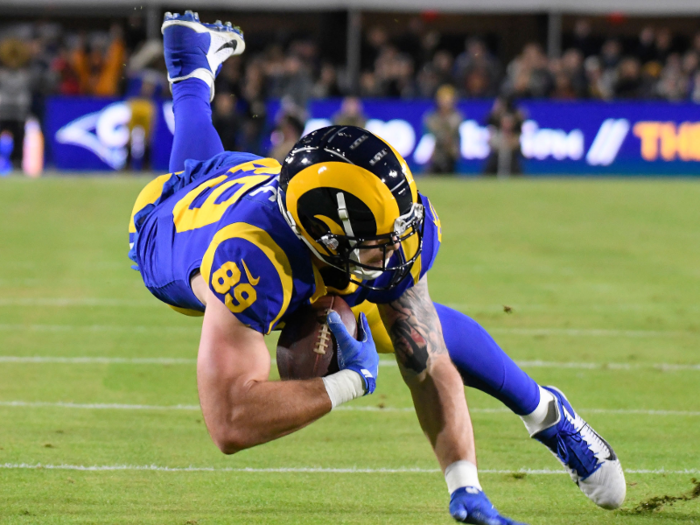 Tyler Higbee, TE, Los Angeles Rams