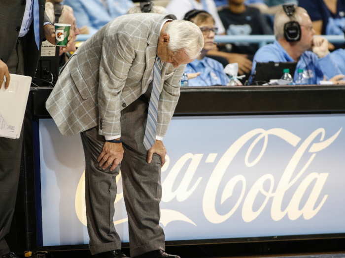 ▼ North Carolina Tar Heels — Dropped out of the AP Top 25 Poll