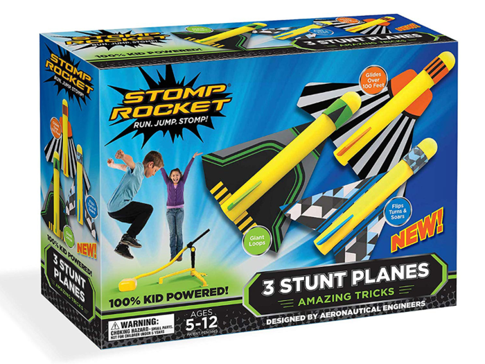 A flying plane toy designed by aeronautical engineers
