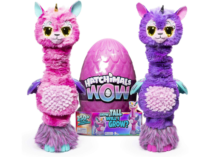A surprise toy that grows up to three feet and comes in a "re-hatchable" egg
