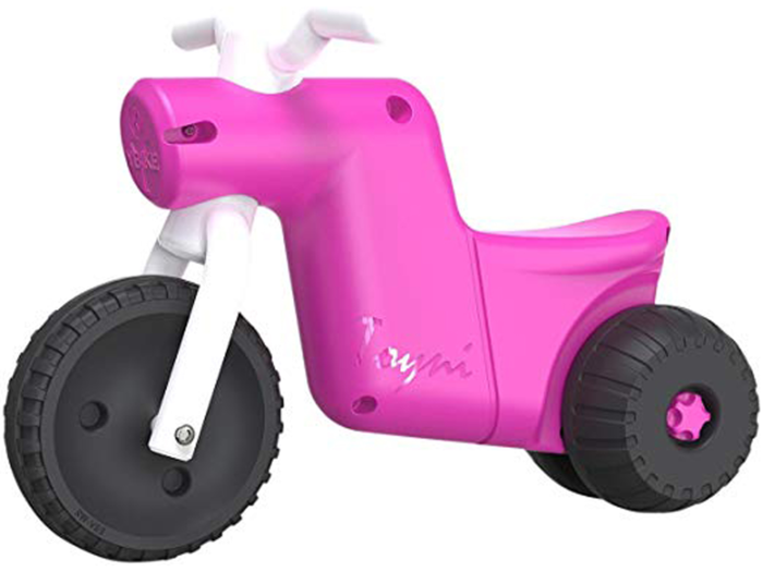 A balance bike designed for toddlers