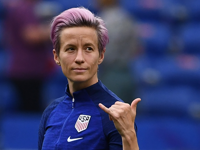 Megan Rapinoe now (34).