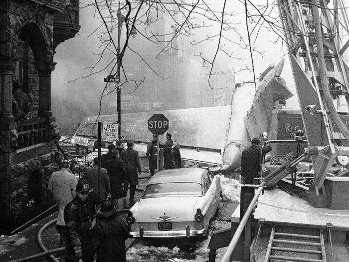 The accident killed all 128 passengers aboard the airplanes as well as six bystanders in Brooklyn. At the time, it was the deadliest accident in aviation history, according to the AP.