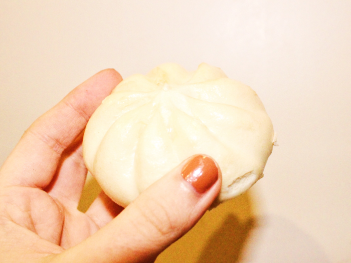 These bao buns were extremely easy and quick to make — I simply popped them in the microwave for 45 seconds and they were ready to eat.