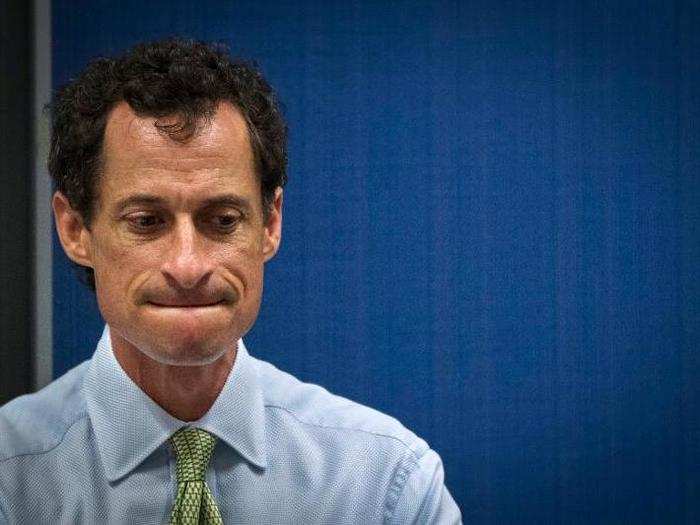 In 2011, then-rising Democrat and former congressman Anthony Weiner sent a lewd picture to a college student.