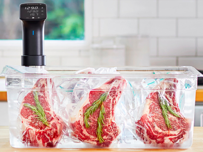 46. A sous vide cooker that can help you cook like a pro