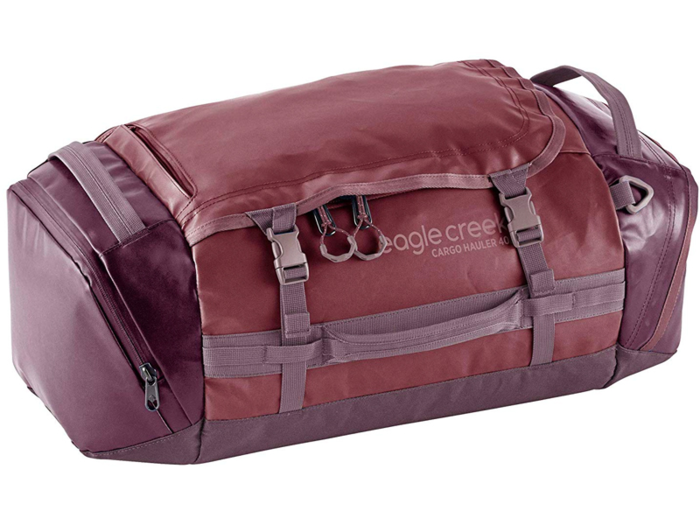 28. A duffel backpack you can bring as your carry-on