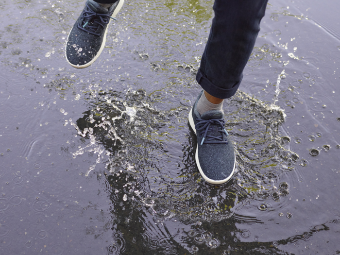 22. Water-resistant wool sneakers