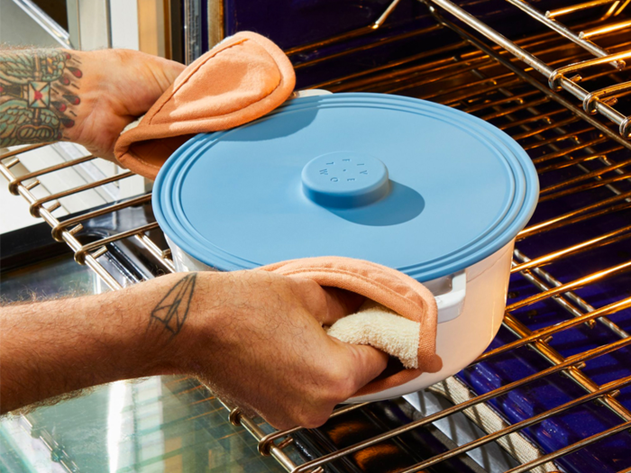 12. Heat-safe silicone lids with a variety of uses