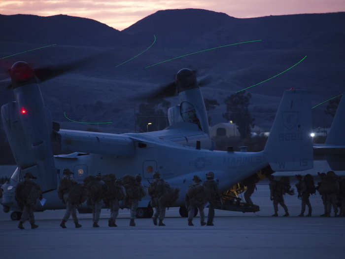 The regimental air assault is one of the many exercises 3rd MAW performs in order to provide realistic and relevant training in support of ground operations.