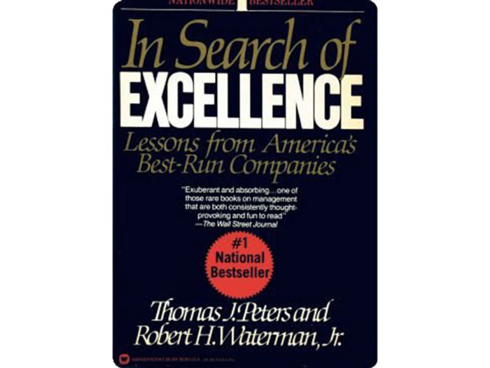 "In search of Excellence: Lessons from America