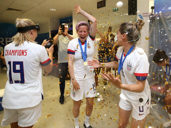 Megan Rapinoe and the US Women