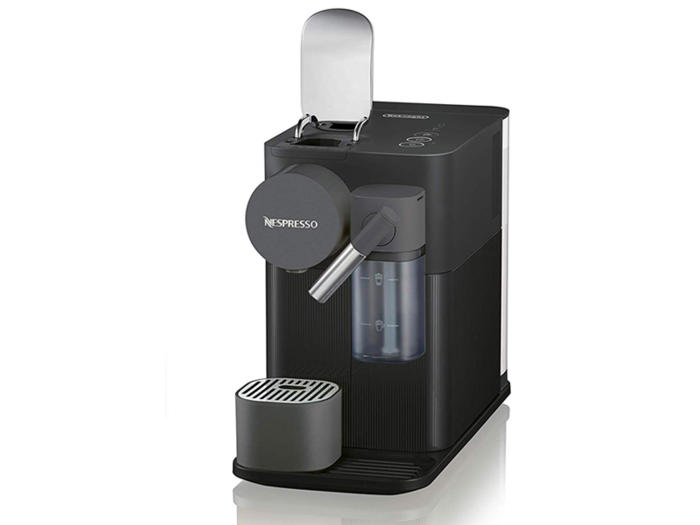 A latte-and-cappuccino-capable espresso pod machine