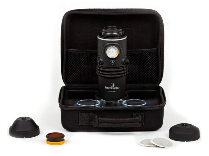 A portable espresso kit