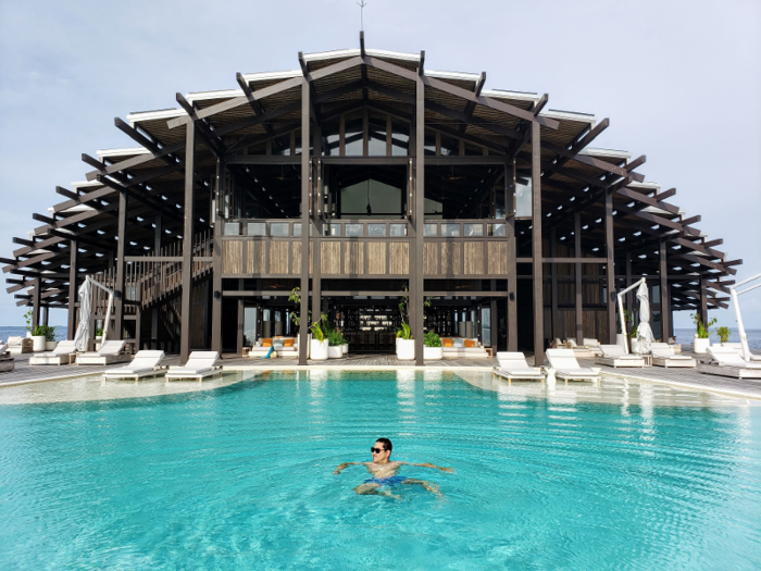 I was living for the structure of "The Retreat," which felt straight from "Game of Thrones." Space abounds at the pool, which was never crowded.