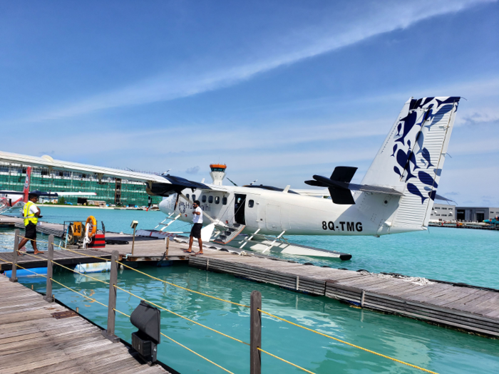 The private, 15-seat seaplane ride was operated by Kudadoo