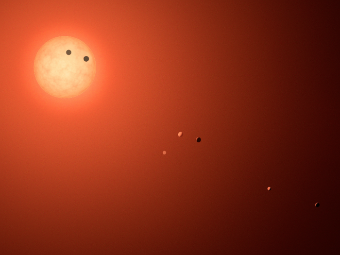 One of the first places JWST will search for signs of life is the TRAPPIST-1 system, just 39 light-years away.