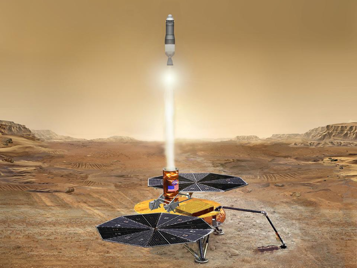 It will drill into Martian rock, collect samples, and stash them for future transport back to Earth.