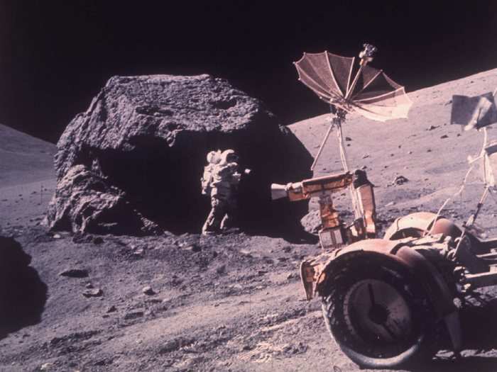 According to NASA, astronauts spent 75 hours on the moon