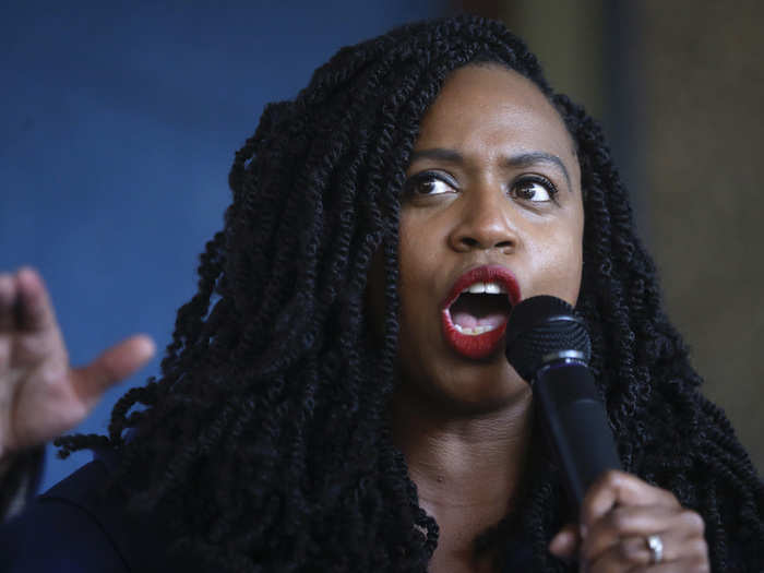 Democrats spoke about the need to impeach Trump. Rep. John Lewis reminded the House, "We do not have kings, we have presidents." Democratic Rep. Ayanna Pressley of Massachusetts said impeachment is "not only patriotic, it is uniquely American."