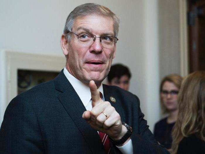 Republicans argued heatedly on behalf of Trump. One notable speech came from Rep. Barry Loudermilk of Georgia, who said Jesus was treated more fairly than Trump before he was crucified.