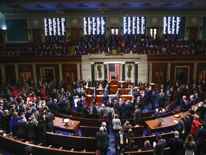 The House opened proceedings at 9 a.m. But before debating whether to impeach, members discussed rules and parameters of the debate.