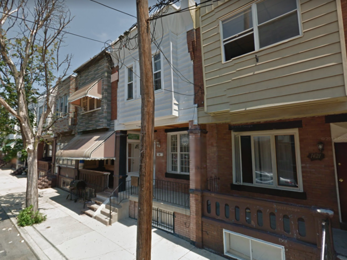 Row homes in Philadelphia, Pennsylvania, have a similar price tag.