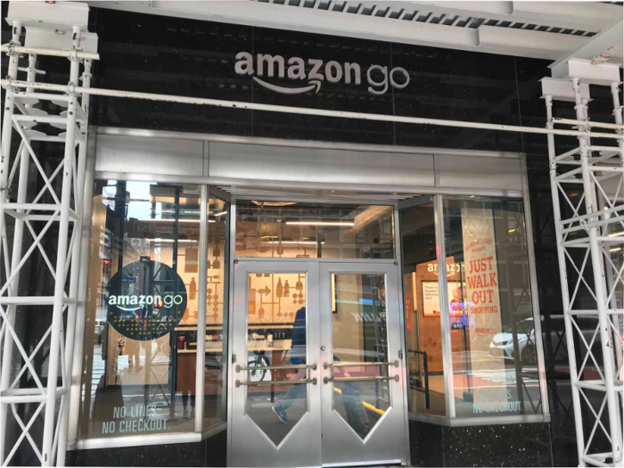 I was excited to see all the goodies this location had because this Amazon Go appeared to be the largest store in size compared to the other ones I visited.